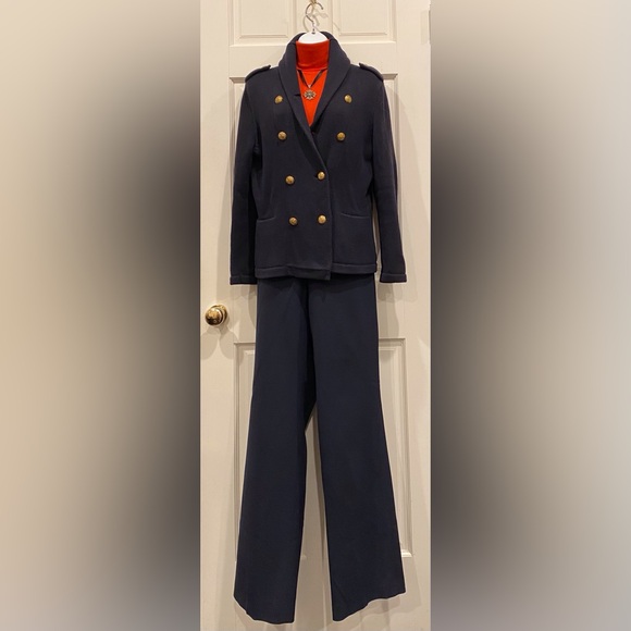 M&H blue Ladies military pants - Picture 15 of 16
